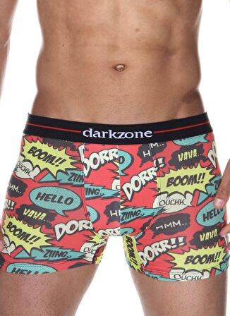 Darkzone Çok Renkli Erkek Boxer DZN2076
