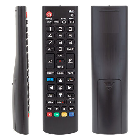 LG KISA SMART-MY APPS TUŞLU LCD/LED TV KUMANDASI (AKB73715601A)
