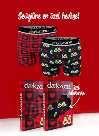 Darkzone Çok Renkli Erkek Boxer DZNVD1102