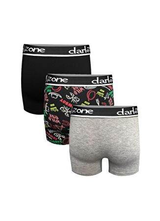 Darkzone Çok Renkli Erkek Boxer DZN9104