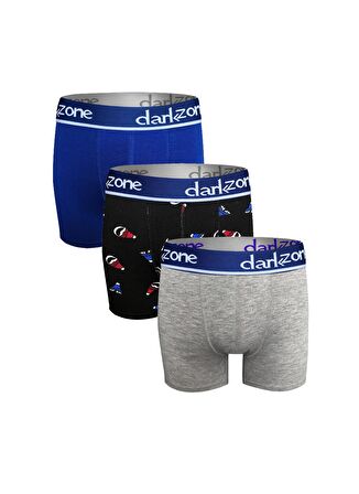 Darkzone Çok Renkli Erkek Boxer DZN9106