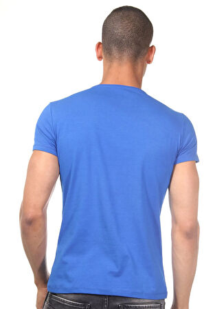 Darkzone Bisiklet Yaka Saks Erkek T-Shirt DZN8505