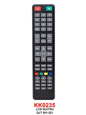 DİJİTSU 501-321 SERİSİ-VISION LCD-LED TV KUMANDA (2135=33186)