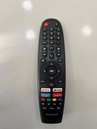 Onvo,Saba,Nordmende,Morio PROFİLO LCD LED TV KUMANDA (SES YOK - MİKROFONSUZ )
