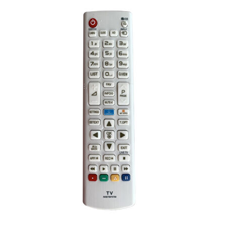 LG BEYAZ Netflıx-Prıme Vıdeo-Rakuten Tv-Dısney+ Tuşlu Unıversal AKB73975758