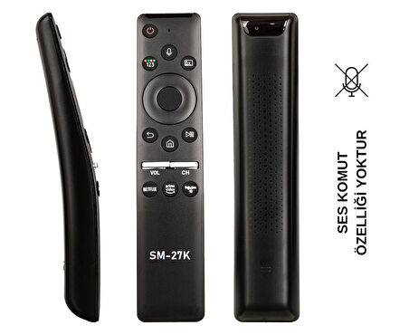(SES KOMUTSUZ) SAMSUNG NETFLIX-PRIME VIDEO TUŞLU LCD LED TV KUMANDA- (RM-G2100 V1-BN59-01312B)