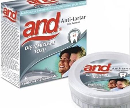 AND DİŞ TOZU ANTİ-TARTAR 40GR