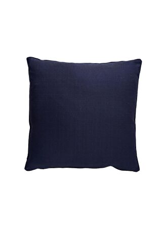 Lacivert Kordonlu 45x45 Kare Kırlent Kılıfı