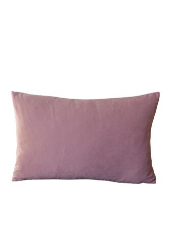 Pudra Düz  Renk 35x55 Dikdörtgen Kırlent Kılıfı
