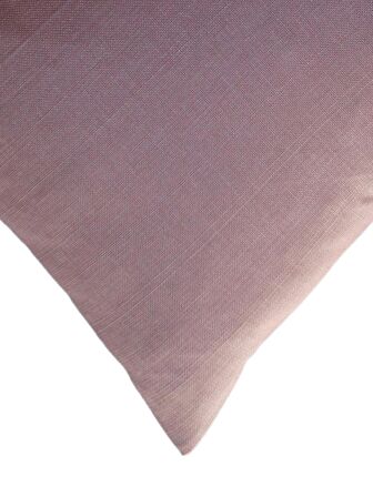 Pudra Renkli Düz 40x40 Kare Kırlent Kılıfı