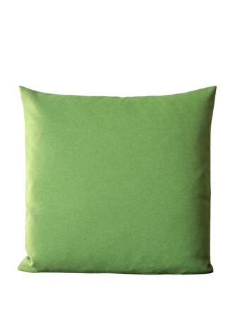 Yeşil Renkli Düz 45x45 Kare Kırlent Kılıfı