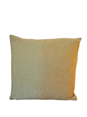 Yeşil Renkli Düz 45x45 Kare Kırlent Kılıfı
