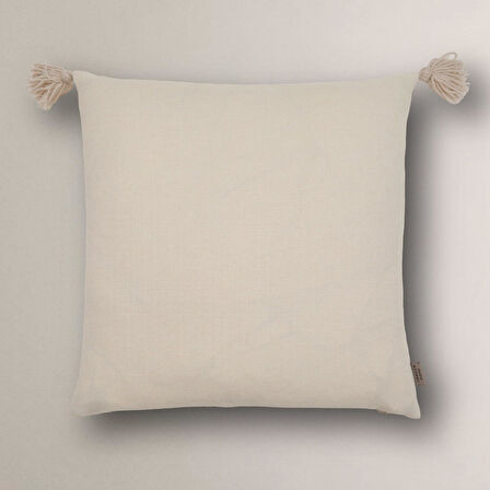 Moon Püskül Detaylı Kırlent Kılıfı