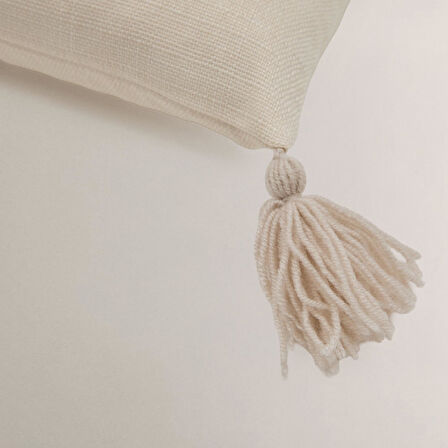 Moon Püskül Detaylı Kırlent Kılıfı