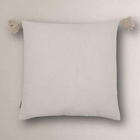 Moon Püskül Detaylı Kırlent Kılıfı