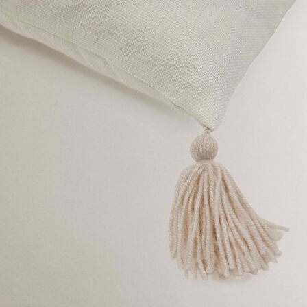 Moon Püskül Detaylı Kırlent Kılıfı