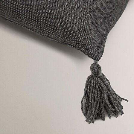 Moon Püskül Detaylı Kırlent Kılıfı