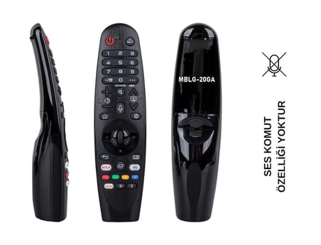 (SES KOMUTSUZ ) LG AN-MR20GA SİHİRLİ KUMANDA ( NEXT / SUNNY/ SUNGATE /  LG WEBOS Uyumlu Kumanda