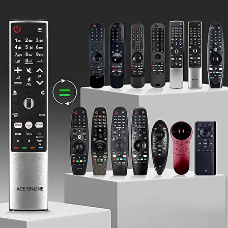 LG AN-MR700+ Akıllı TV için Uzaktan Kumanda  MR700 AN-MR650 MR600 - AKB75455601 - AKB75075501- OLED55C6P - OLED75G6P