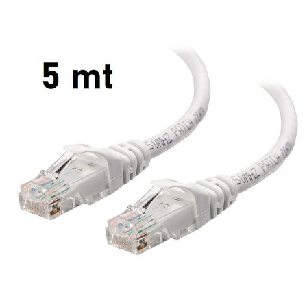 SHOWMAX CAT6 5 MT POŞETLİ RJ45 PATCH NETWORK ETHERNET İNTERNET KABLOSU