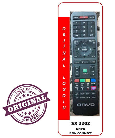 ONVO BEİN CONNECT TUŞLU LCD TV KUMANDASI