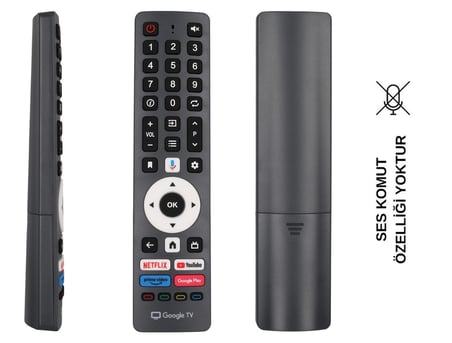 (SES KOMUTSUZ) BOTECH-WİSMANN-LG GOOGLE TV KUMANDA