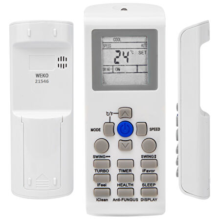 BAYMAK ELEGANT 12 CHS - YKR-P/002E KLİMA KUMANDASI