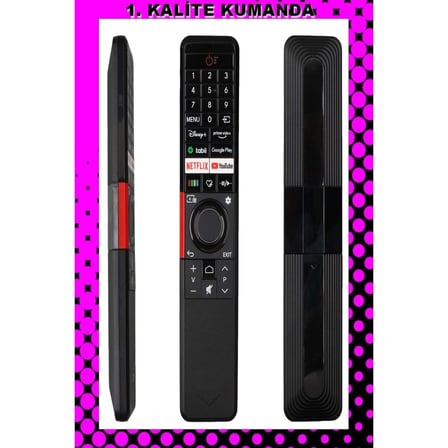 (SES KOMUTSUZ) VESTEL SES KOMUTSUZ AKILLI LED TV KUMANDASI-125124