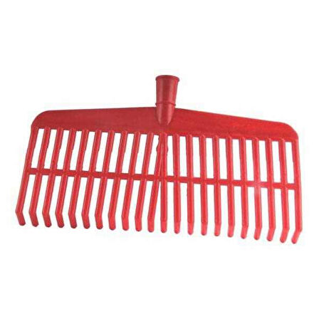 bluebee 39cm 22diş Sap Hariç Yumuşak Plastik Yelpaze Tırmık