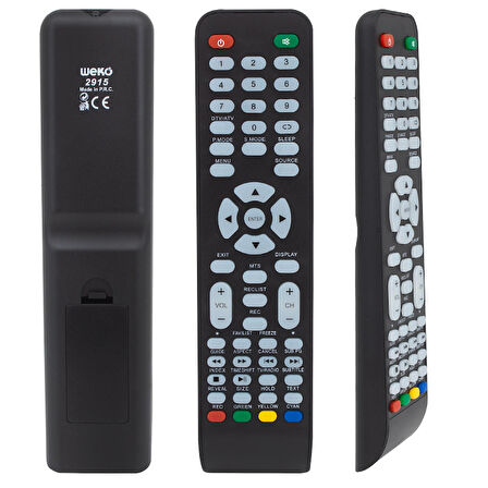 NORDMENDE-PROFİLO-SANYO LCD LED TV KUMANDASI