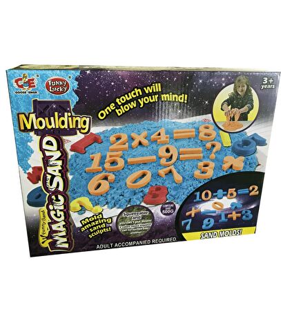 Magic Sand, Sayılar ve 4 İşlem Kinetik Oyun Kumu (882-52)