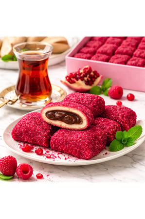 Narlı Çikolatalı Bohça Lokum (1 Kg)