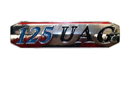 Mondial UAG125 YAN KAPAK AMBLEMİ ORJ