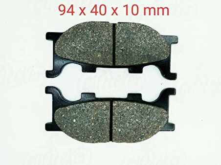 Bisan ROADSTAR 250 ÖN FREN DİSK BALATASI