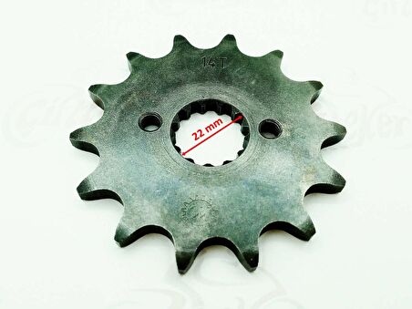 Cross X-TREME 250 ÖN DİŞLİ 520-14T İÇ 22X13 TIRNAK ÖM