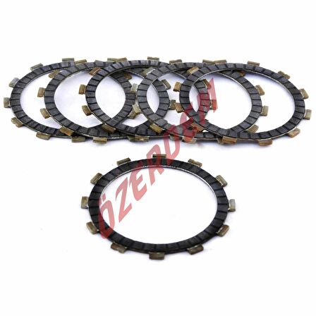 Cross RAMZEY DEBRİYAJ BALATASI 6 LI 12 TIRNAK 96-114-127XA KALİTE