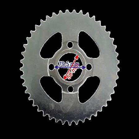 Cross UT 150 ARKA DİŞLİ 520-45T İÇ 58 mm IND ÖM