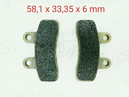 Ramzey ÖN FREN DİSK BALATASI FA448 RMG RAPİD 50