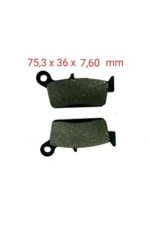 Kanuni LİFAN PONY 100 ARKA FREN DİSK BALATASI FA131/2