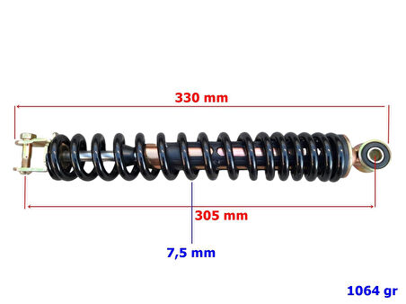 Scooter 50 Arka Amortisör 33 Cm