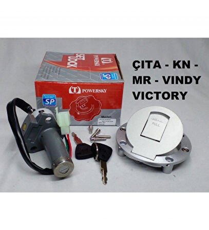 Kontak Seti Çita + 150 Mr- Kn- Vındy-Vıctory Uyumlu _Supermoto