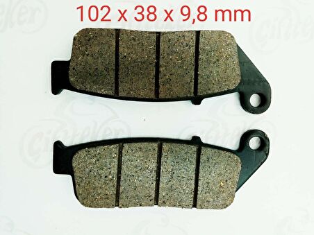 Mondial MONDİAL Z-ONE 180 ÖN FREN DİSK BALATASI FA142