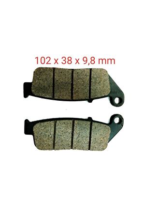 Kanuni SEYHAN 150 ÖN FREN DİSK BALATASI