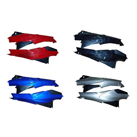 Honda İnnova Yan Kapak Kırmızı-Mavi-Gri