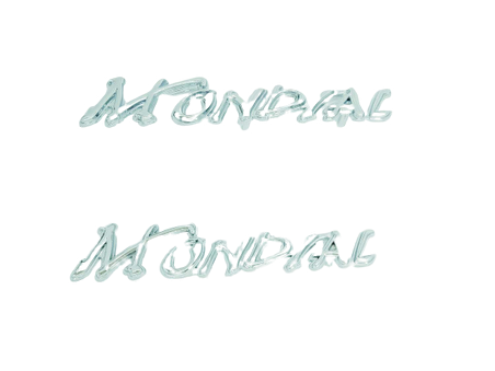 Mondial 125ZN SELE ALTI YAN KAPAK AMBLEMİ TK ORJ