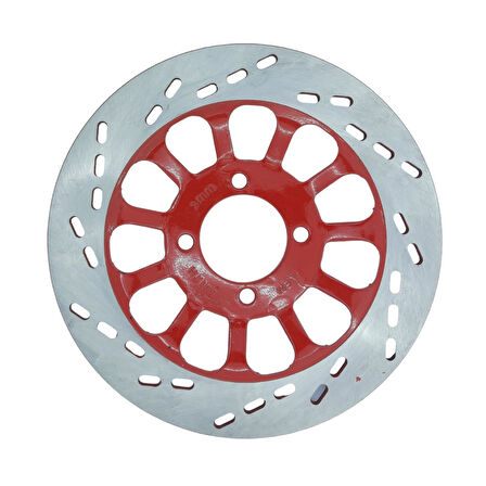 Scooter Ardour Ön Fren Diski Çanaklı Kırmızı 50-220-4 Orj