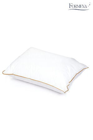 Gold Rengi Biyeli Nanojel Yastık 1100 gram 50x70 cm 1 adet, Lüks Otel Yastığı