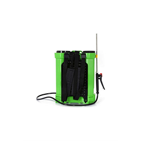 HB 16lt 130cm 5.5kg 12V 8Ah Yeşil Sırt Tipi Akülü İlaçlama Makinesi