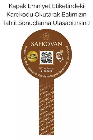 850g Yeni Sezon Yüksek Rakım Şekersiz Poliflora Çiçek Balı 770 Prolin