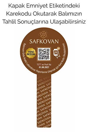 850g Yeni Sezon Yüksek Rakım Şekersiz Poliflora Çiçek Balı 770 Prolin